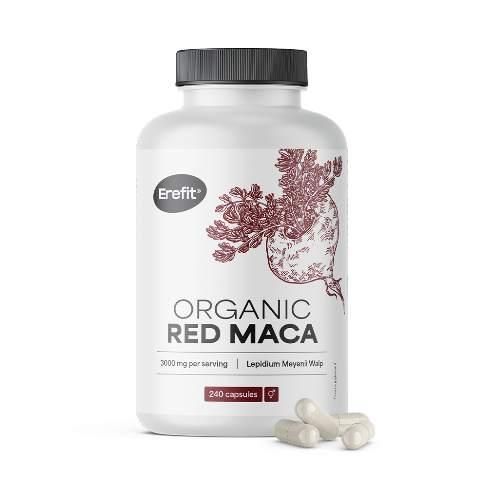 Organic Red Maca 3000 mg with Natural Vitamin C