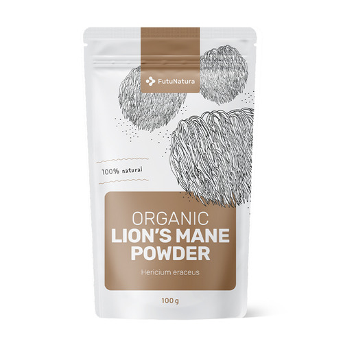 Organic Lion’s Mane – mushroom powder