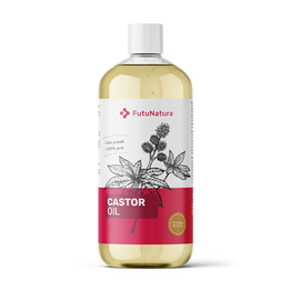 100% Castor Oil, 500 ml
