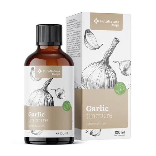 Tincture with garlic extract