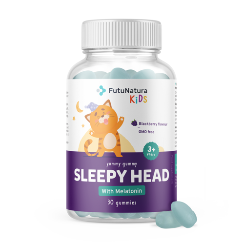 SLEEPY HEAD - Sleep Gummies for Children, 30 gummies