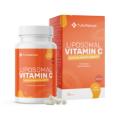 Liposomal vitamin C 1200 mg, 180 capsules