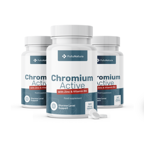 3x Chromium Active, total 90 capsules