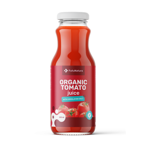 Organic Tomato Juice with Himalayan Salt, 300 ml