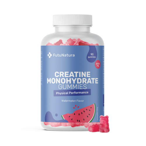 Creatine Monohydrate 3000 mg – Watermelon, 90 gummies