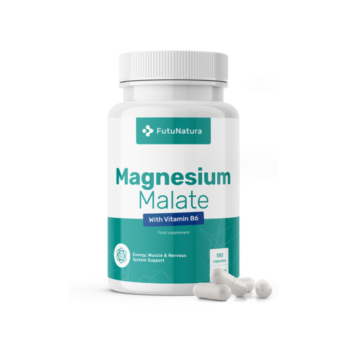 Magnesium Malate 2000 mg, 180 capsules