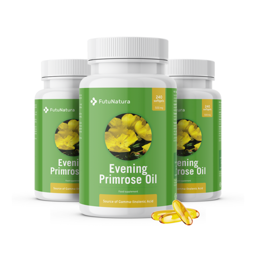 3x Evening Primrose Oil 1000 mg, total 720 softgels