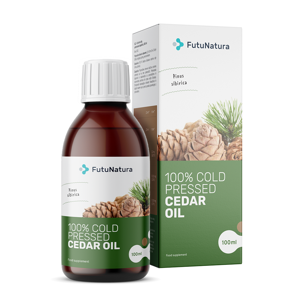 Cedar oil.