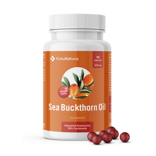 Sea Buckthorn Oil 1200 mg, 90 capsules