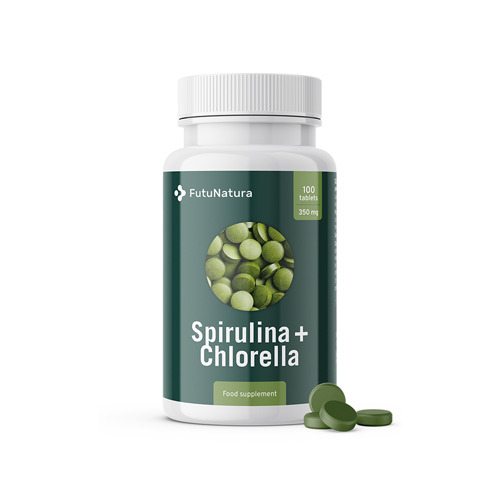 Spirulina algae and Chlorella