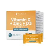 Vitamin C 500 + Zinc + D3 DIRECT, 30 sachets