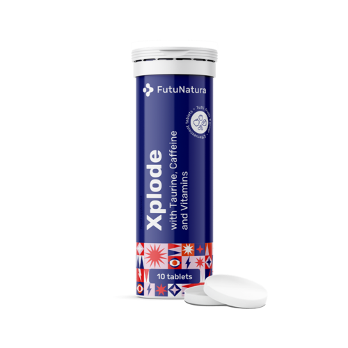 Xplode – Effervescent Tablets, 10 effervescent tablets