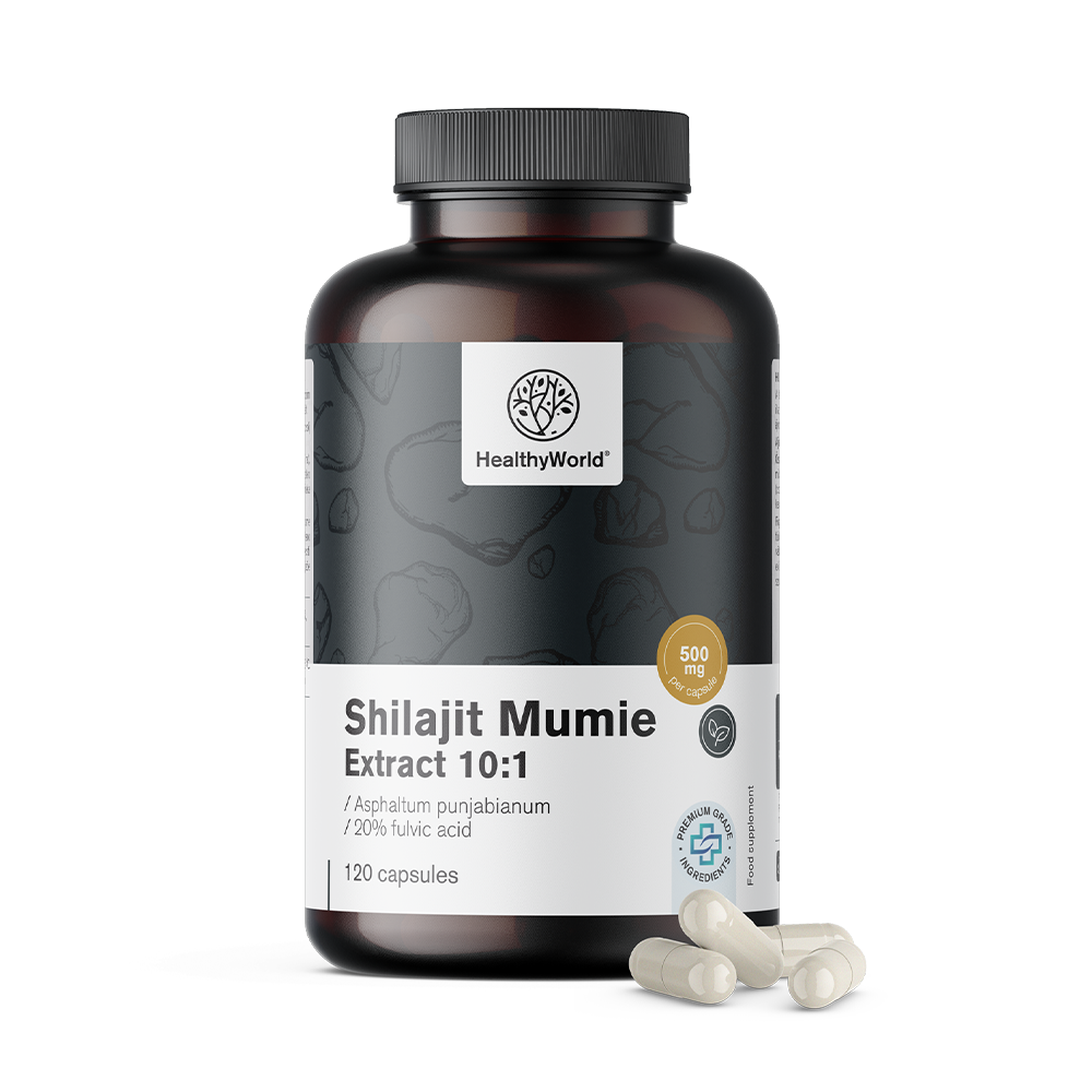 Shilajit Mumio 10:1 in capsules