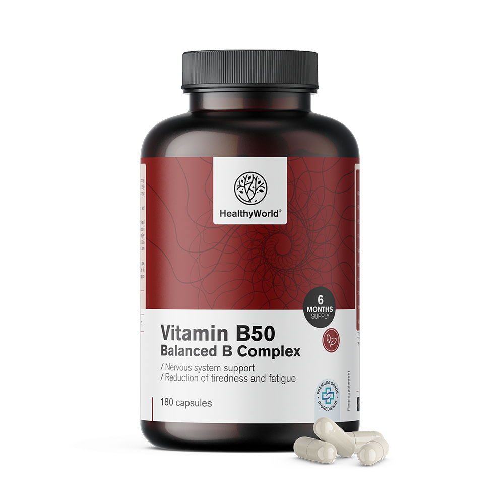 Vitamin B50 Complex capsules
