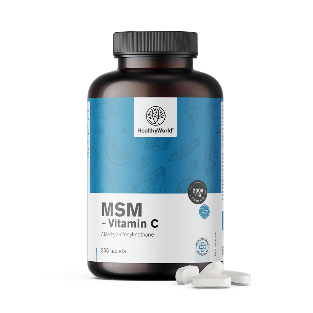 MSM 2000 mg with Vitamin C
