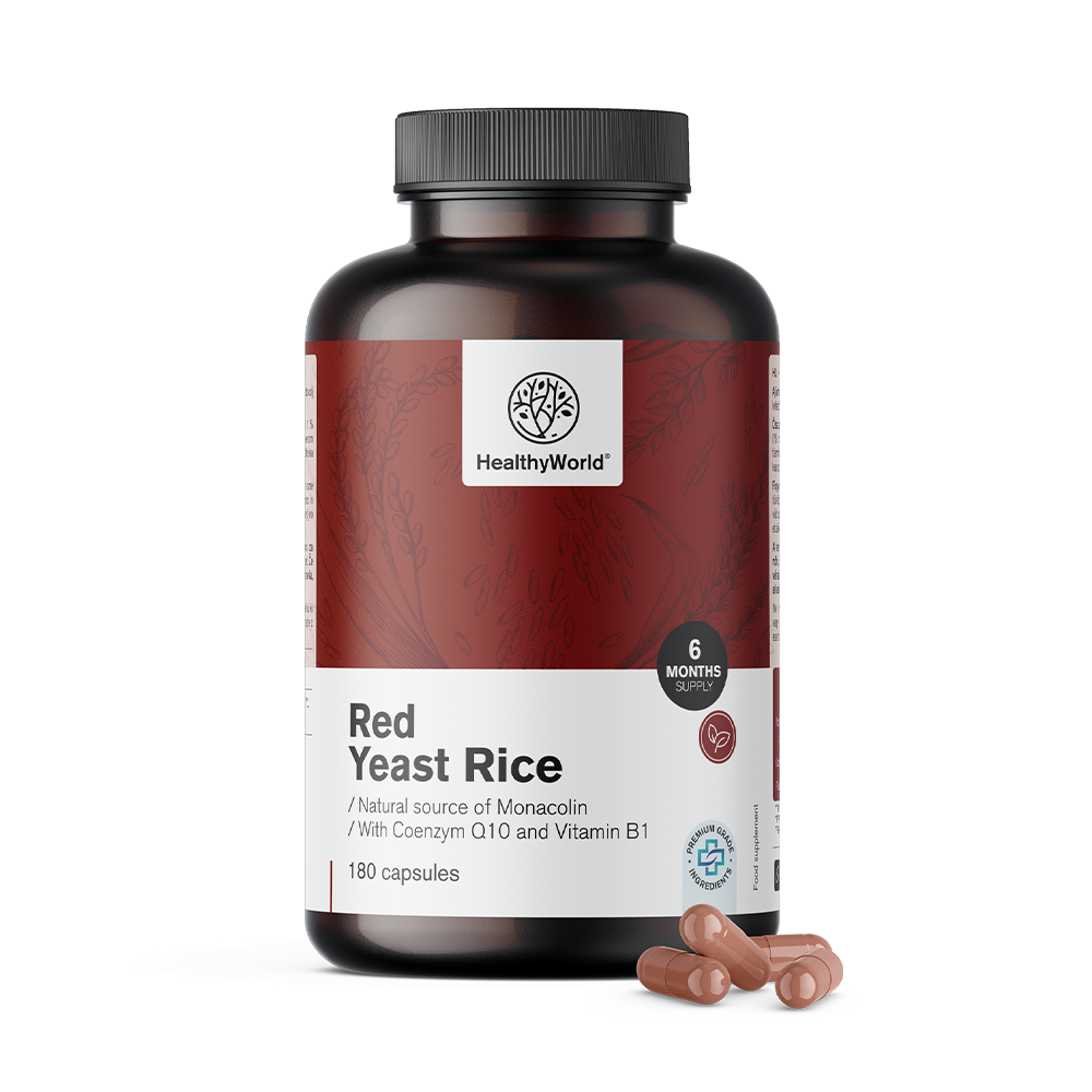 Red Yeast Rice 250 mg in capsules