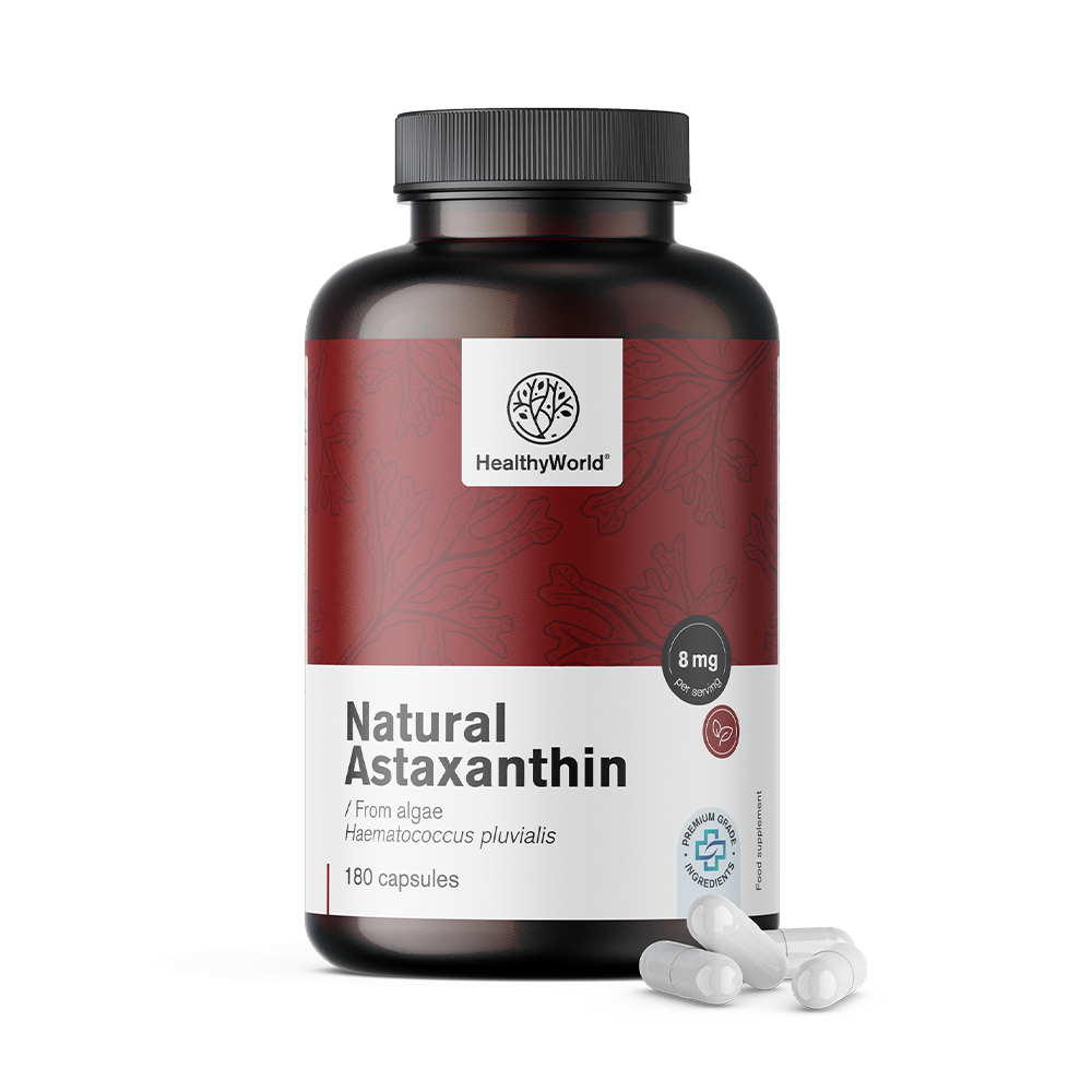 Natural Astaxanthin 160 mg in capsules