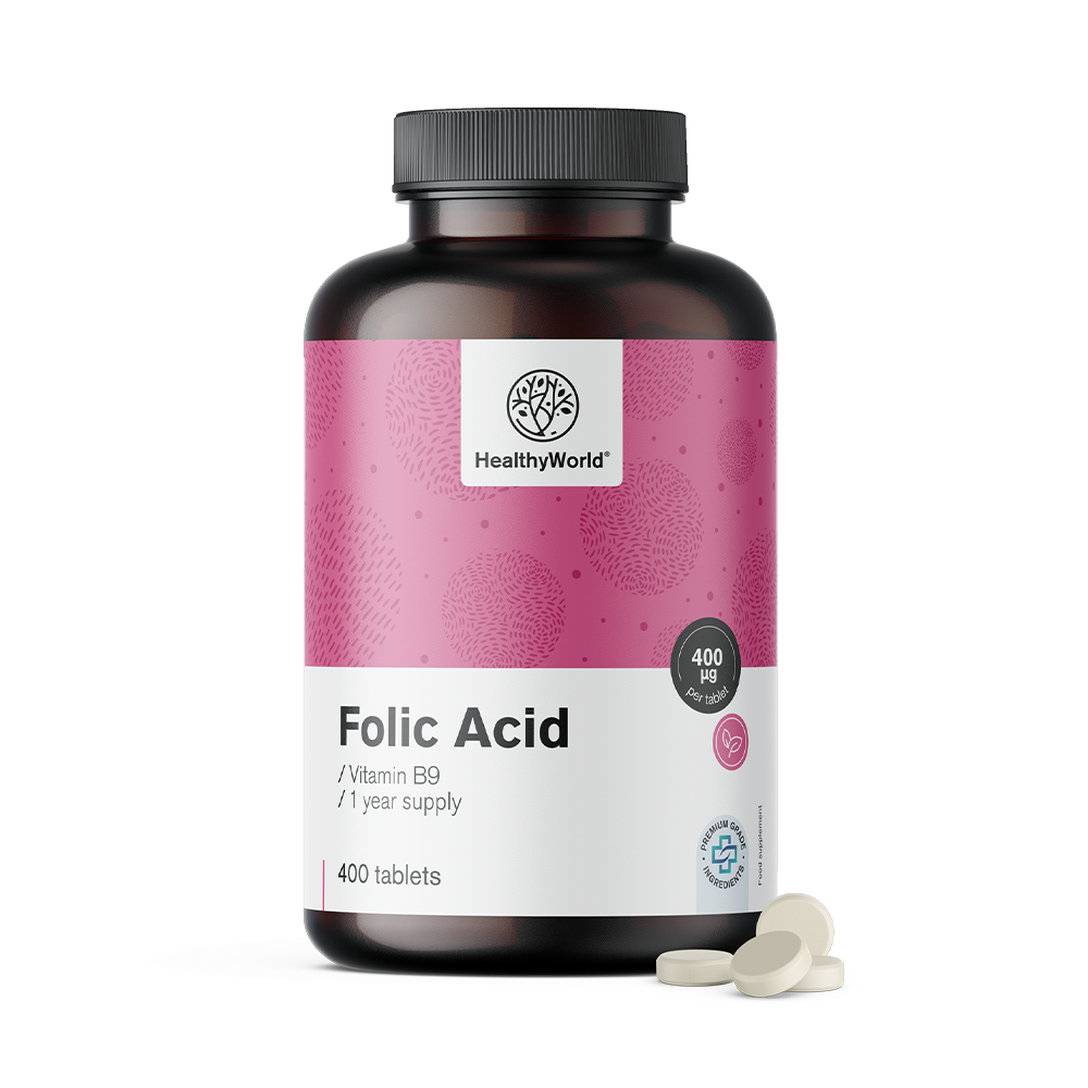 Folic Acid 400 μg in Tablets