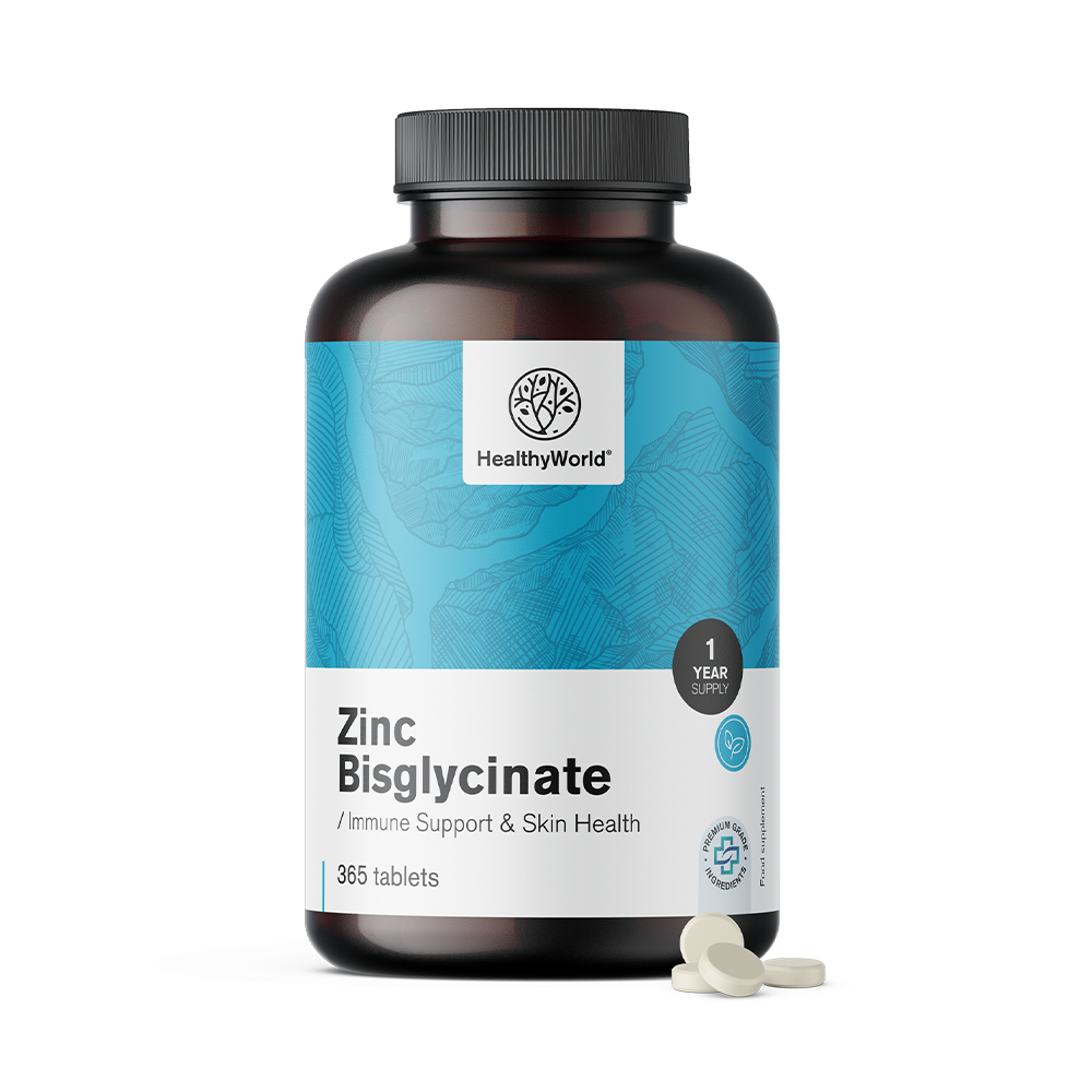 Zinc Bisglycinate 15 mg in tablets