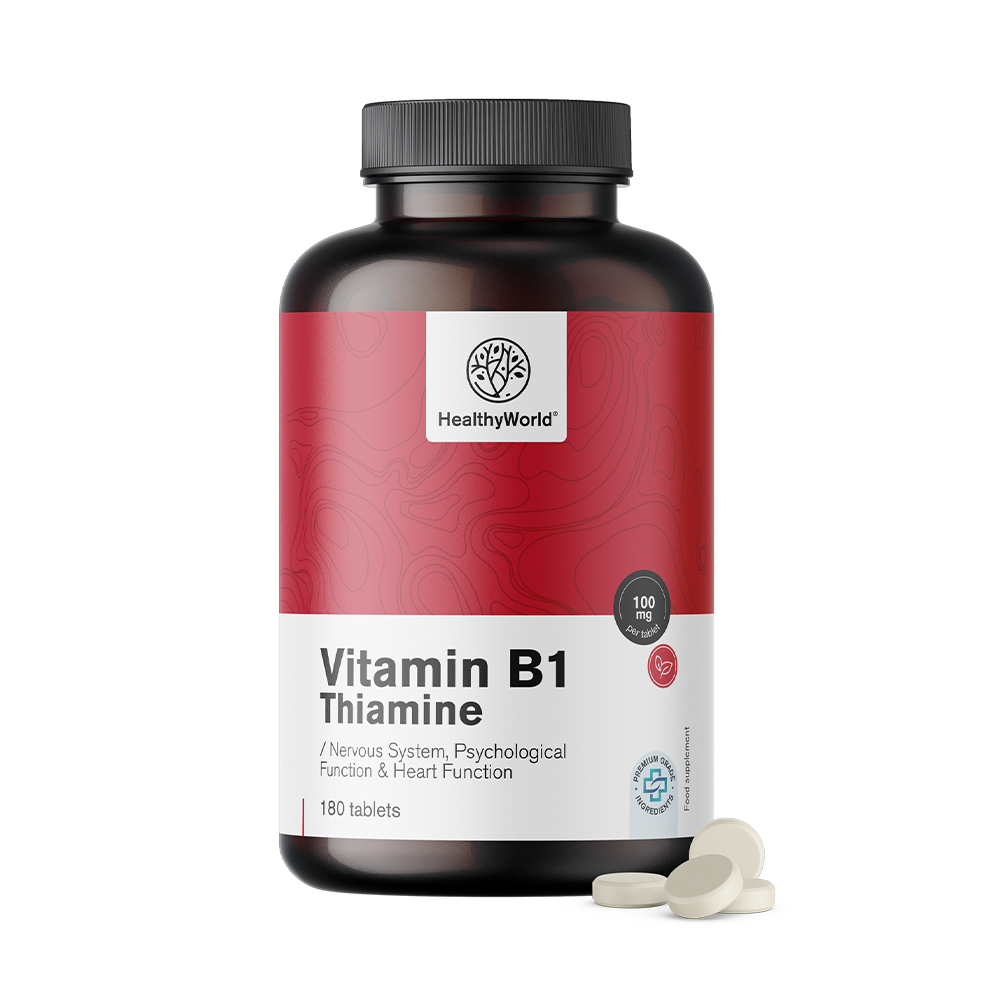 Vitamin B1 - Thiamine 100 mg in tablets