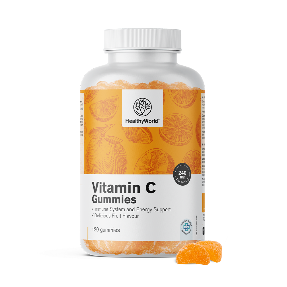 Vitamin C in gummies