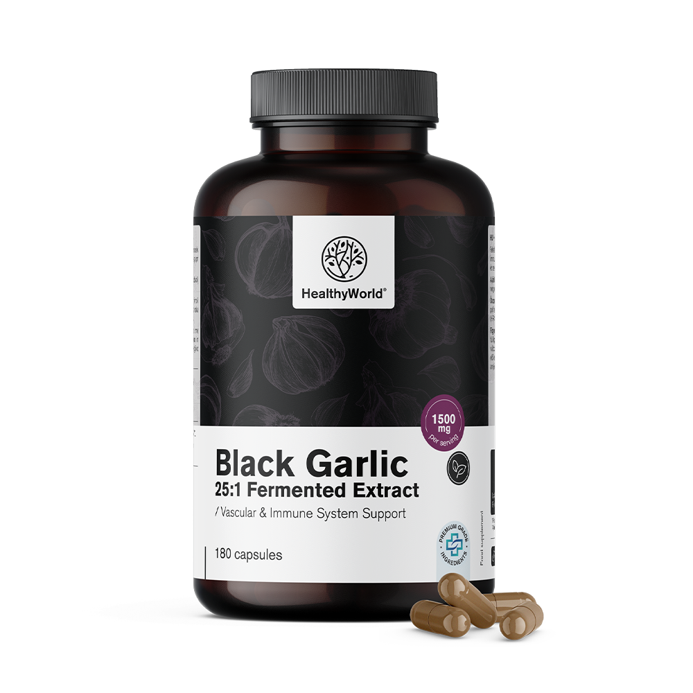 Black Garlic 1500 mg in Capsules