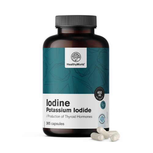 Iodine 400 µg, 365 capsules