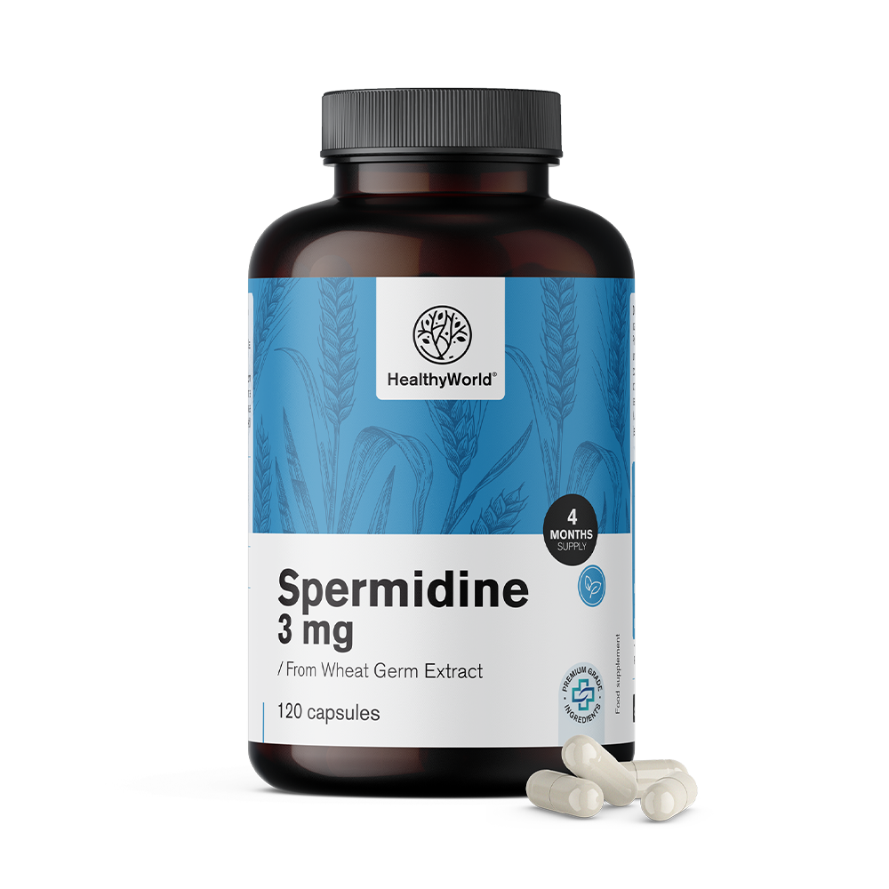Spermidine 3 mg - from Wheat Germ Extract
