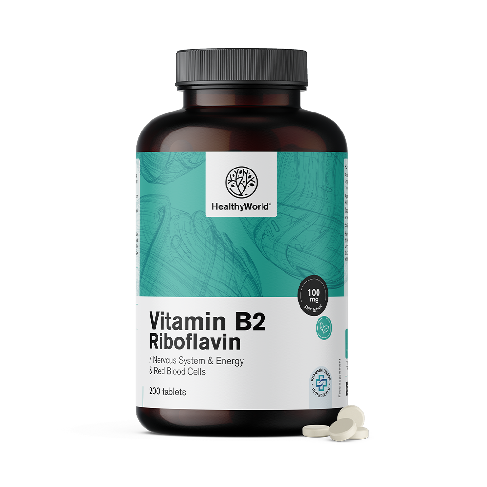 Vitamin B2 - Riboflavin 100 mg