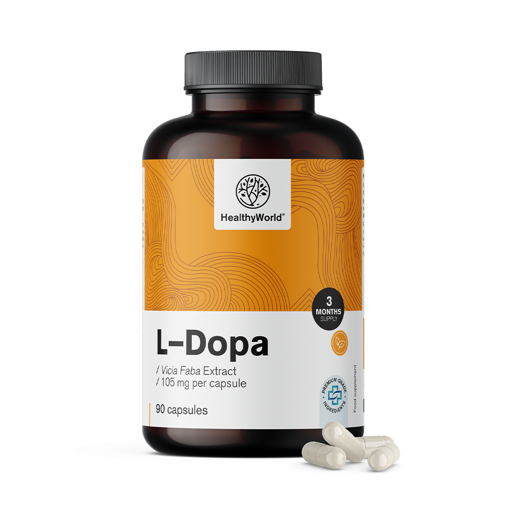 L-dopa 105 mg - from Broad Bean Extract  