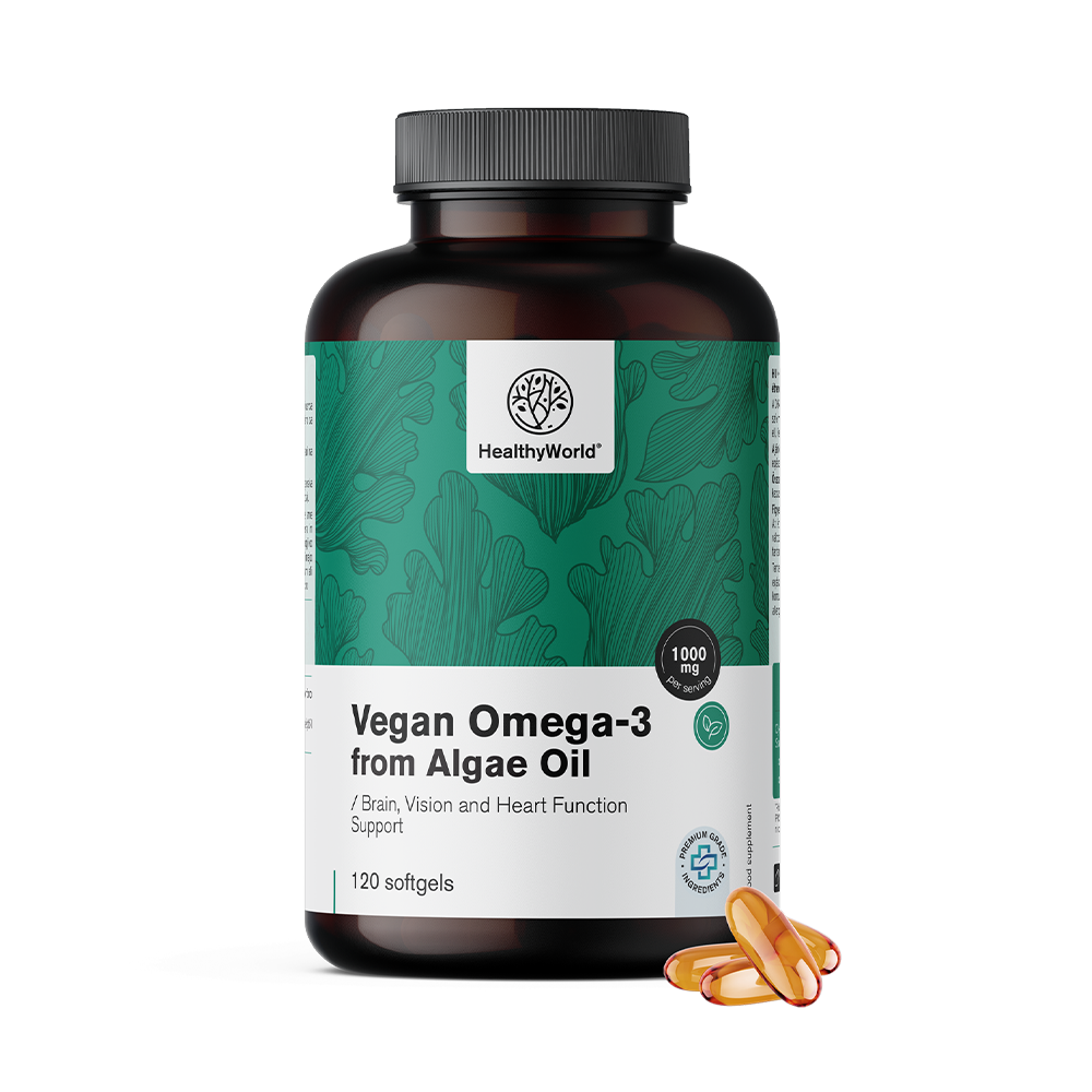 Vegan Omega-3 1000 mg - from Algae