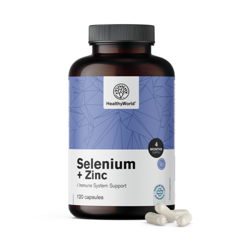 Selenium + Zinc, 120 capsules