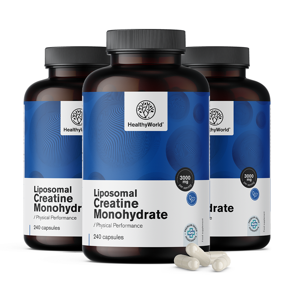 Liposomal creatine monohydrate 3000 mg