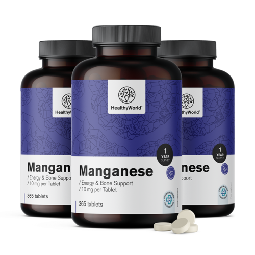 3x Manganese, total 1095 tablets