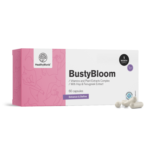BustyBloom – Vitamin and Plant Extract Complex, 60 capsules