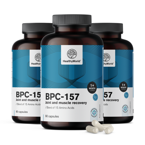 3x BPC-157 – Muscle and Joint Regeneration, total 270 capsules
