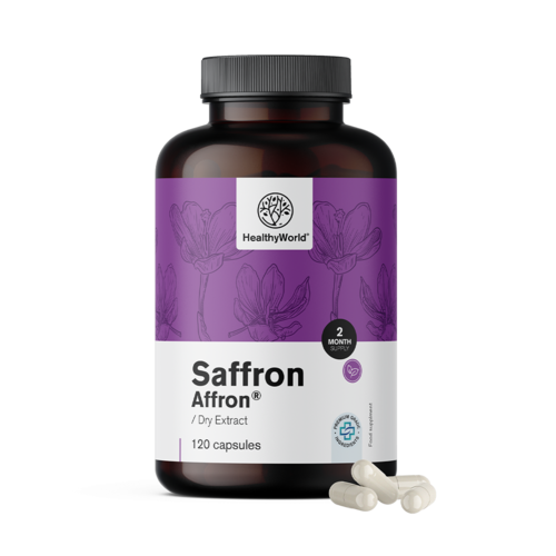 Saffron, 120 capsules