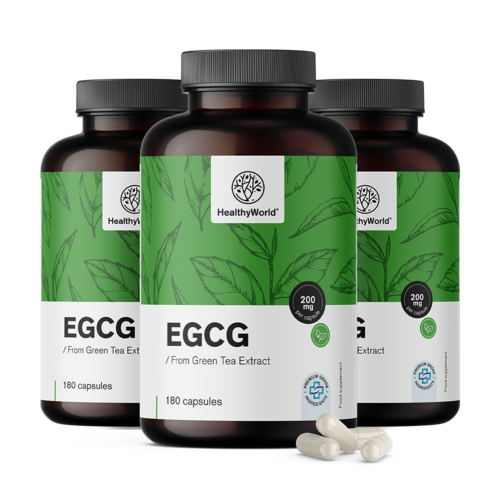 3x EGCG – from Green Tea Extract , total 540 capsules