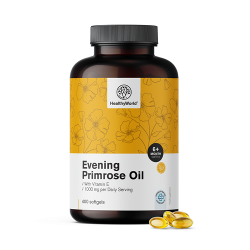 Evening Primrose Oil 1000 mg, 400 softgels