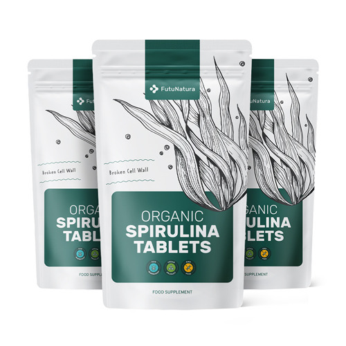 Bio spirulina tablete komplet