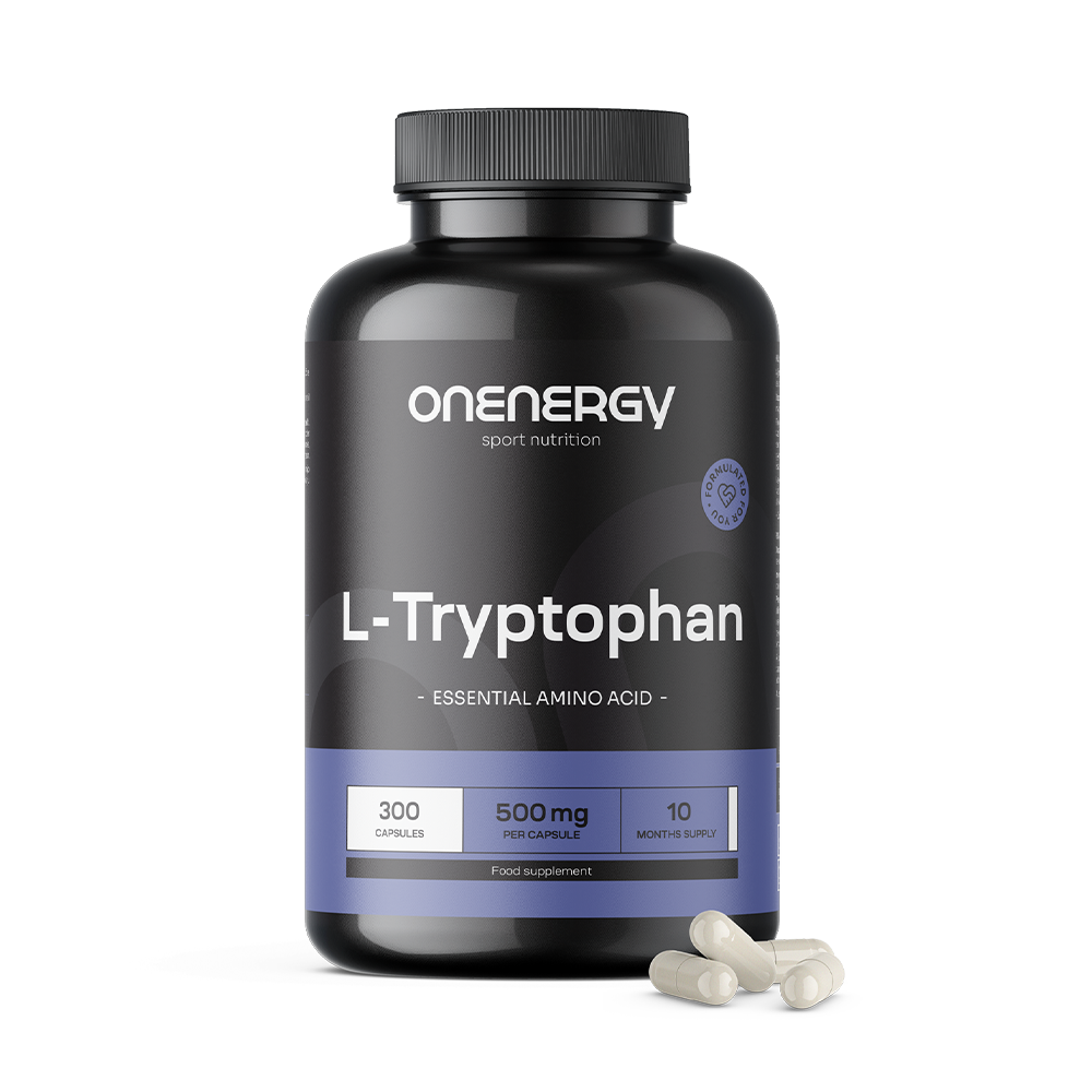 L-Tryptophan 500 mg.