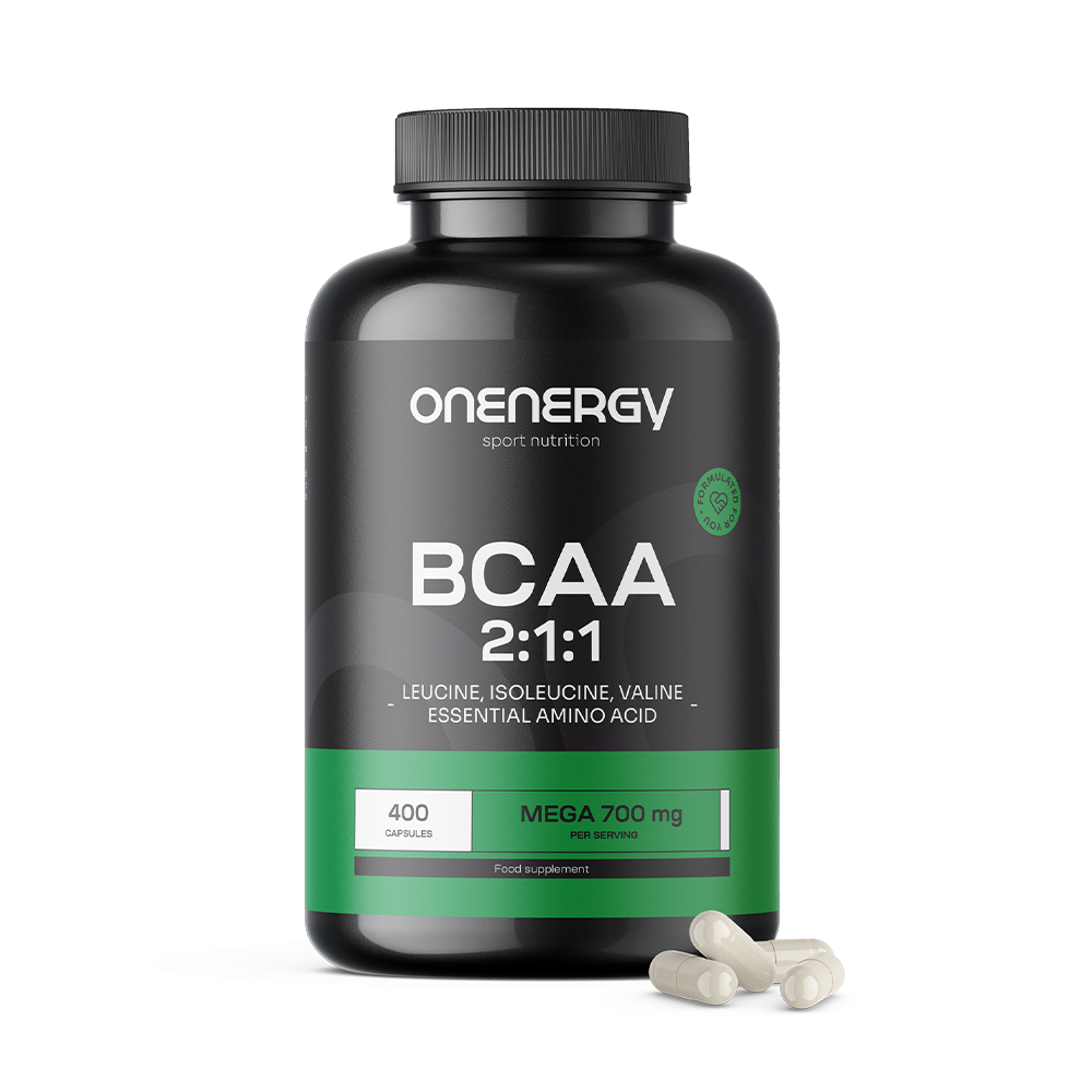 BCAA 2:1:1 in capsules