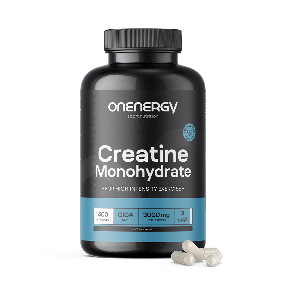 Creatine Monohydrate 3000 mg in Capsules.