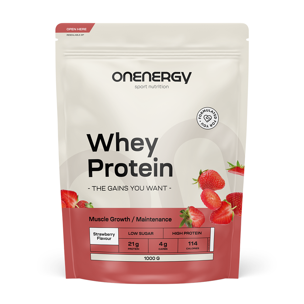 Whey Protein with Strawberry Flavour