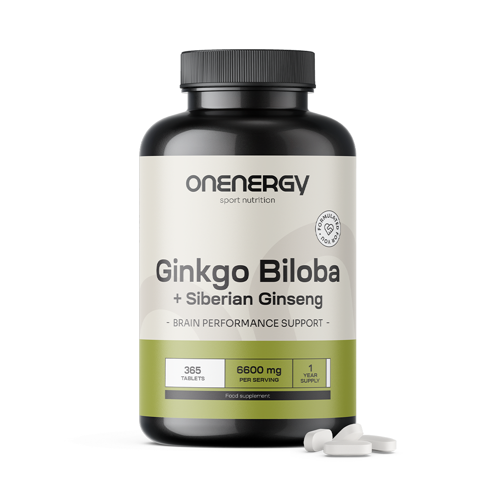 Ginko Biloba with Siberian Ginseng 6600 mg
