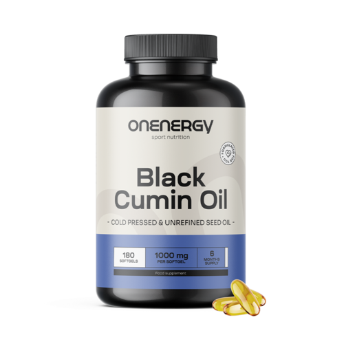 Black Cumin Seed Oil 1000 mg, 180 softgels