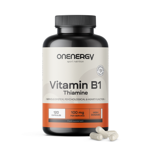 Vitamin B1 100 mg, 120 capsules