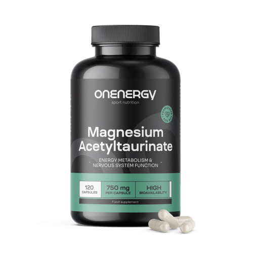Magnesium Acetyltaurinate 750 mg, 120 capsules
