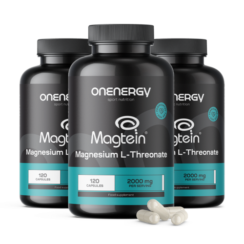 3x Magnesium L-threonate Magtein® 2000 mg, total 360 capsules