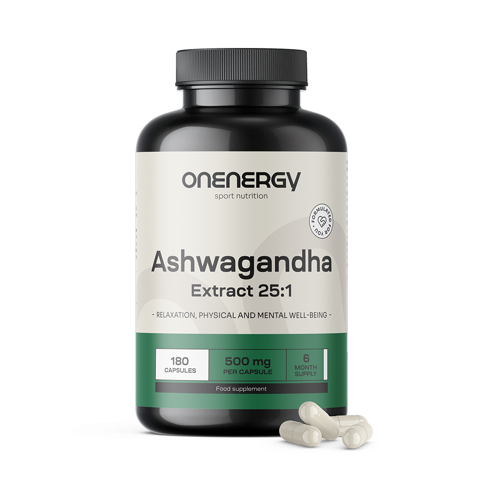 Ashwagandha 500 mg - Extract 25:1